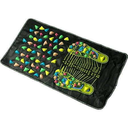 Amazon コンパクト ギフト向き 健康足つぼマット 省スペース版 特価 エルフィン マッサージ ツボ押しグッズ