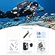 ShipeeKin Zubehör Set Kit für DJI OSMO Action 5 Pro, Wasserdicht Tauchgehäuse Unterwasser Schwimmender Handgriff Glasfolie Schutzfolie Silikonhülle mit Objektivabdeckung Anti-Fog-Einsätze
