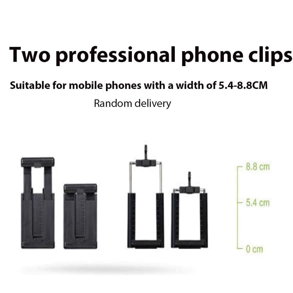 Treppiede con Piedini, Selfie Stick, treppiede Estensibile, Selfie Stick per Telefono con Telecomando Integrato e Mini treppiede Staccabile, Supporto per Fotocamera remota