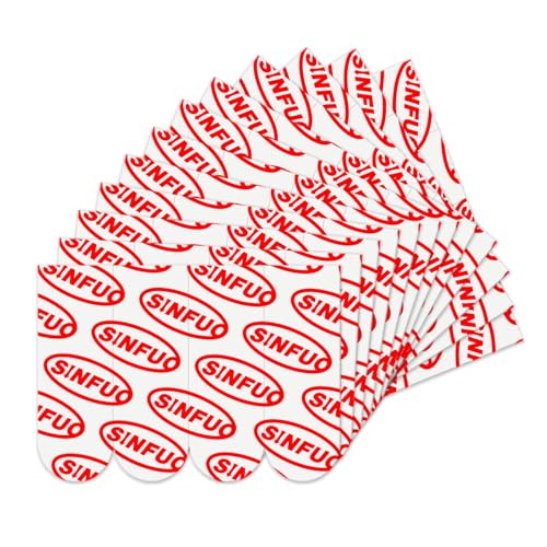 Sinfuo 48 Small Hanging Strips Refill, No Damage Adhesive Strips for Wall Hooks, Removable Picture Hanging Strips，Wall Sticky Double Sided Tape Heavy Duty Variety Pack