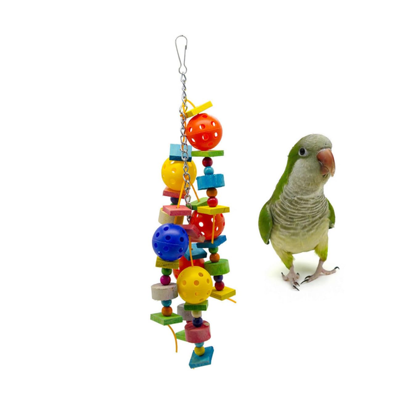 Beavorty 3 Stücke Kauspaß Für Papageien Holzblock Hohlvogelspielzeug Für Nymphensittiche Sittiche Papageien Sicheres Vogelspiel