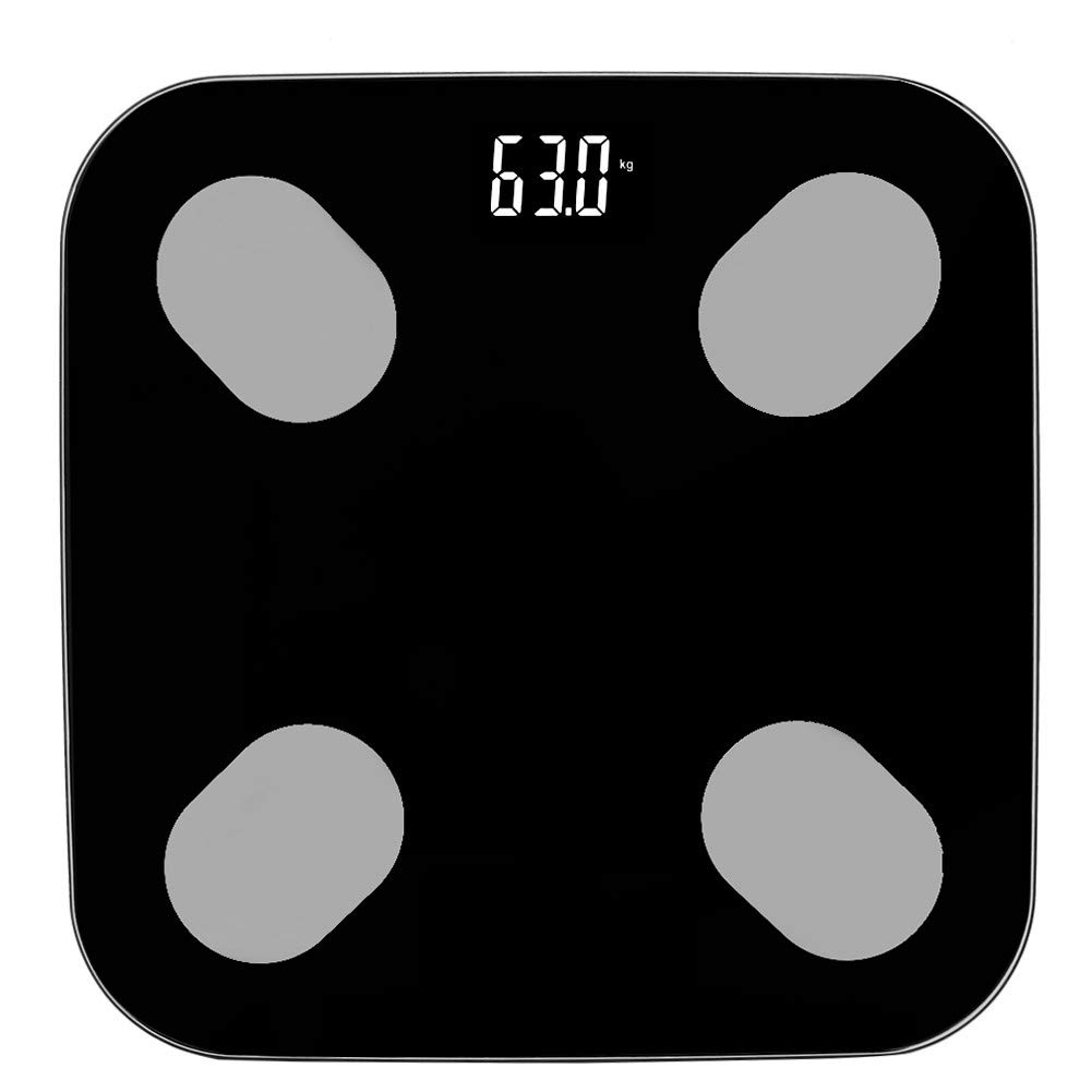 Báscula De Grasa Corporal, Báscula Inteligente De 180 Kg Báscula De Baño Digital Báscula De Grasa Corporal Y Músculos Báscula De Pantalla Báscula Digital Inteligente Para Peso Corporal