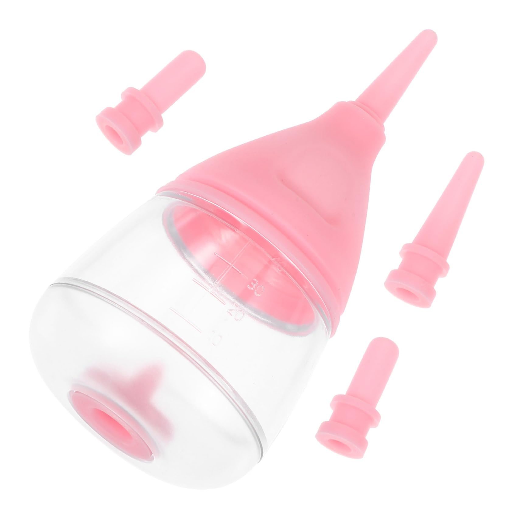 Mikikit Newborn Pet Nursing Bottle Portable Puppy Kitten Feeder with Measurement Scale for Easy Feeding of Cats and Dogs