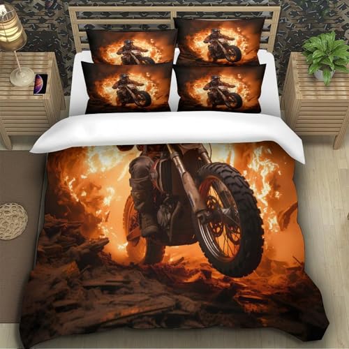 Housse de couette effet 3D design abstrait parure de lit luxe King