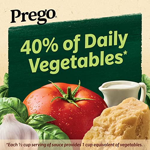 Image of Prego Creamy Tomato Basil Pasta Sauce, 23.5 OZ Jar (Case of 6) (Pack of 2)