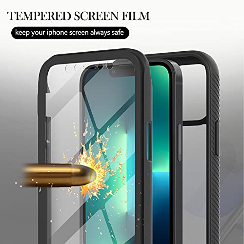 Sawiqpd iPhone 15 Pro 5G Case with Built-in Screen Protector - Image 2