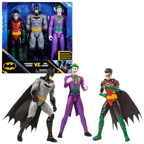 DC Comics The Joker, 12-inch Action Figures, Kids Toys for Boys and Girls Ages