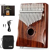 MOOZICA EQX-Series Chromatic Kalimba, 36-Key Thumb Piano With