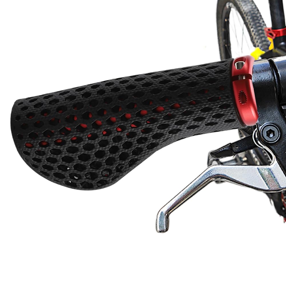 Manopole per manubrio della bicicletta 3D stampato MTB antiurto ergonomiche antiscivolo per mountain bike e altro ancora