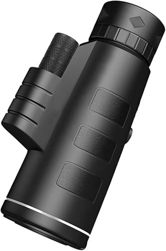 OSALADI Telescopio monocular 40x60 Mirascope Telescopio de alta definición Telescopio para Adultos Monoscopio Telefoto Móvil Lente Zoom Alcance