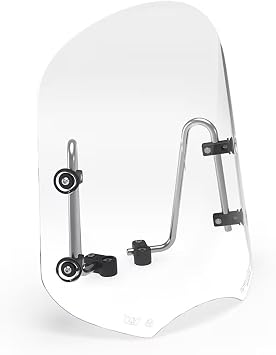 Fits For Royal Enfield OEM Touring Screen Compatible With Classic 350 & All New Bullet 350 | High Impact Acrylic Windshield | Durable & Clear Design | Part No. KXA00147