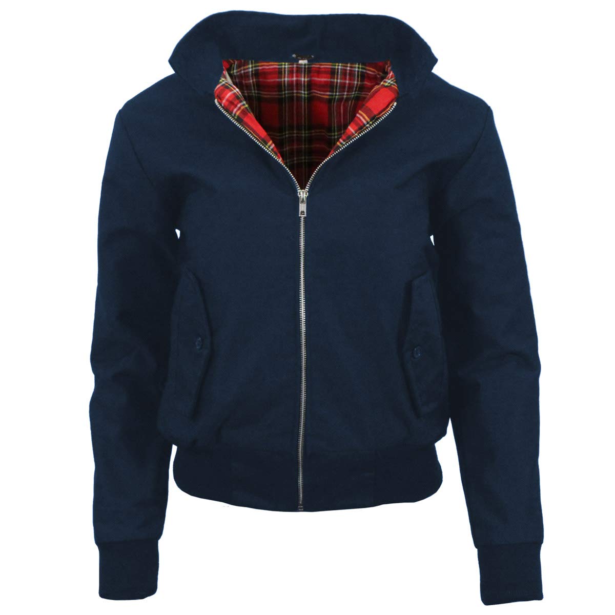 G5 APPARELLadies Classic Vintage Scooter Harrington Bomber Jacket