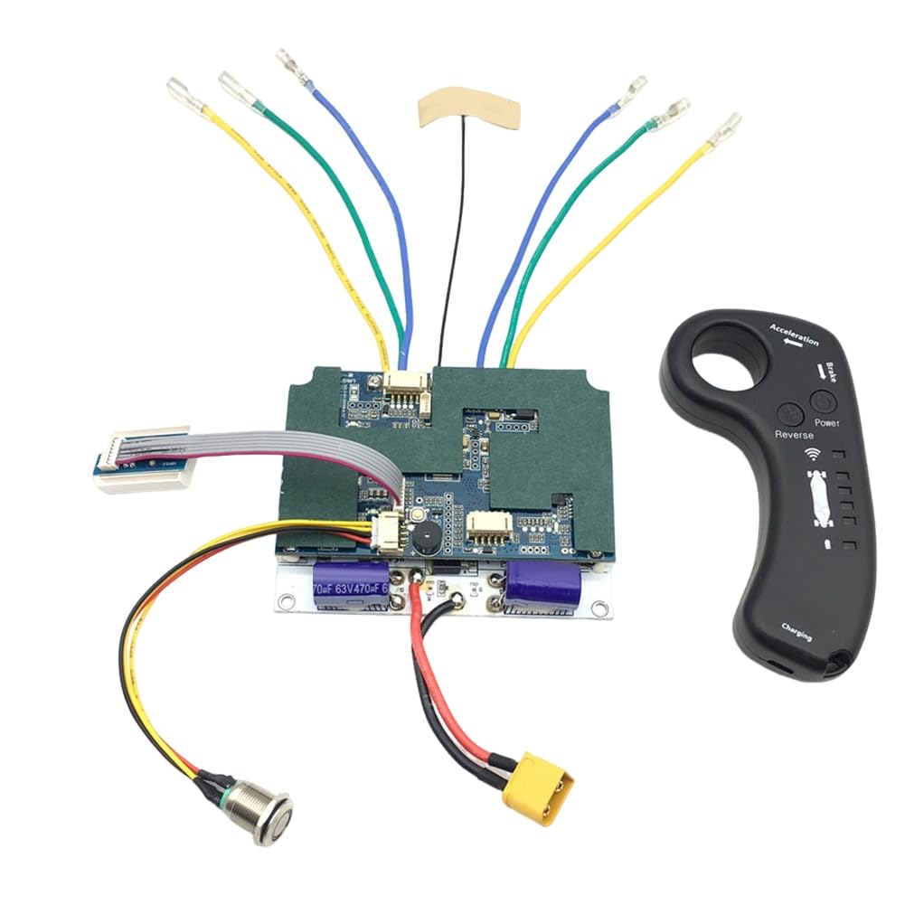 10S 24/36 V Moteur à double courroie ESC 2,4 G Télécommande Moteur électrique Skateboard Longboard Contrôleur (pour HUB)