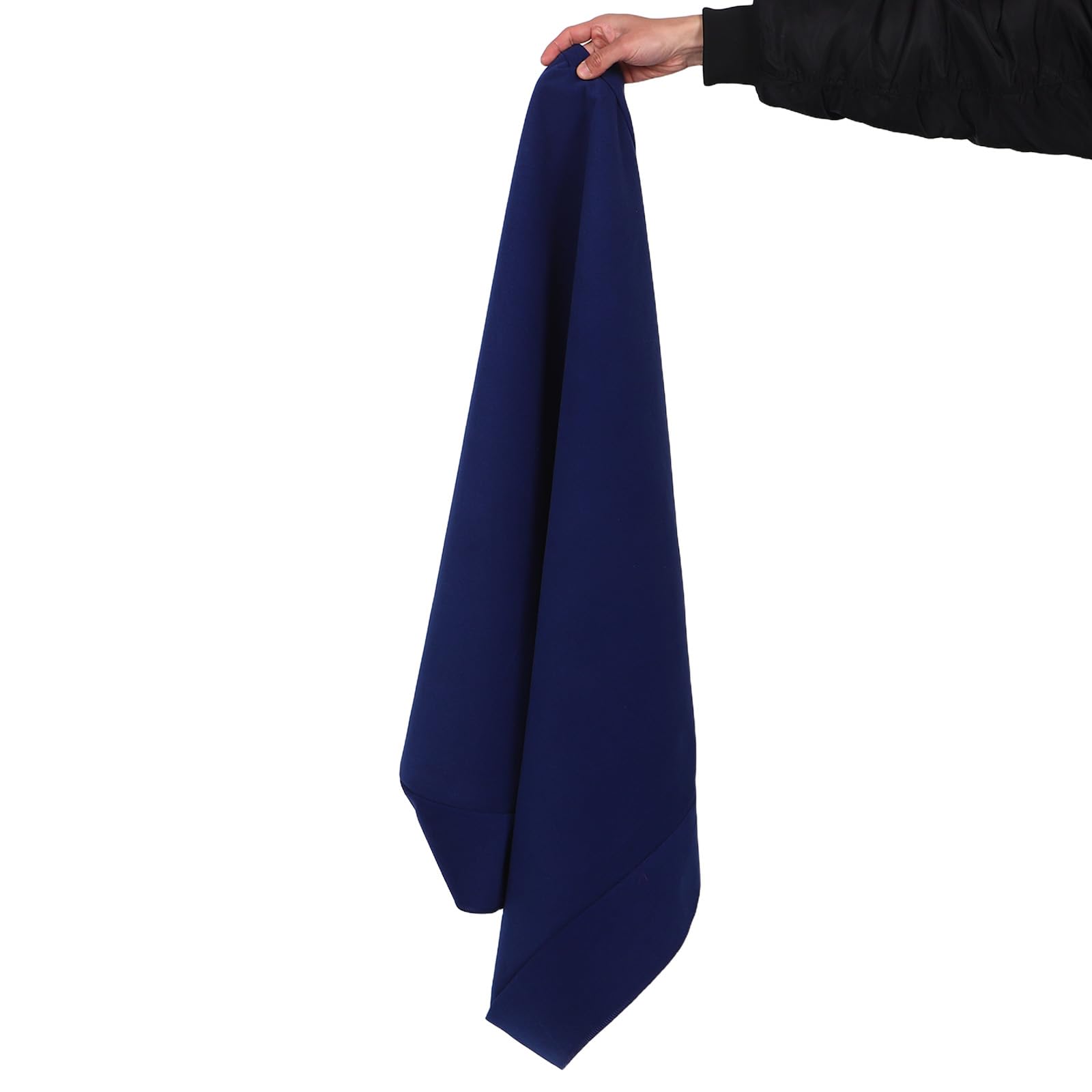Toddmomy Tapete Plegable para Mesa de Juego de 86x86 Cm, Antideslizante, Color Azul Oscuro, para Póker, Mahjong y Juegos de Mesa, Fácil de Transportar y Limpiar, Accesorio Portátil