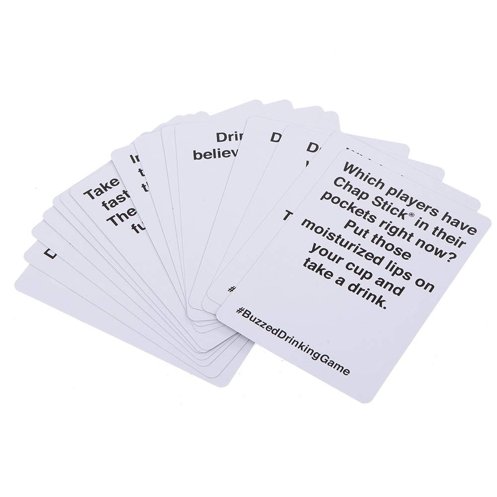 Buzzed Drinking Cards Games That Gets You and Your Friends Tipsy Fun Adult Drinking  Game for Parties: Buy Online at Best Price in UAE - Amazon.ae