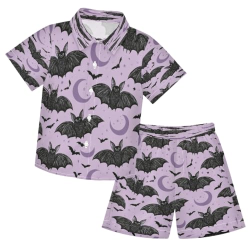Image of Boccsty Ice Cream Drip Boy Summer Shorts Sets Hawaiian Toddler Boys T-Shirt & Pants 2 Pcs 3T-10T