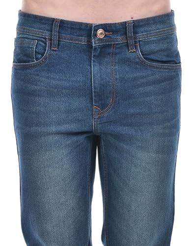 Image of Numero Uno Men's Classic Slim-Fit Stretch Sustainable Jeans