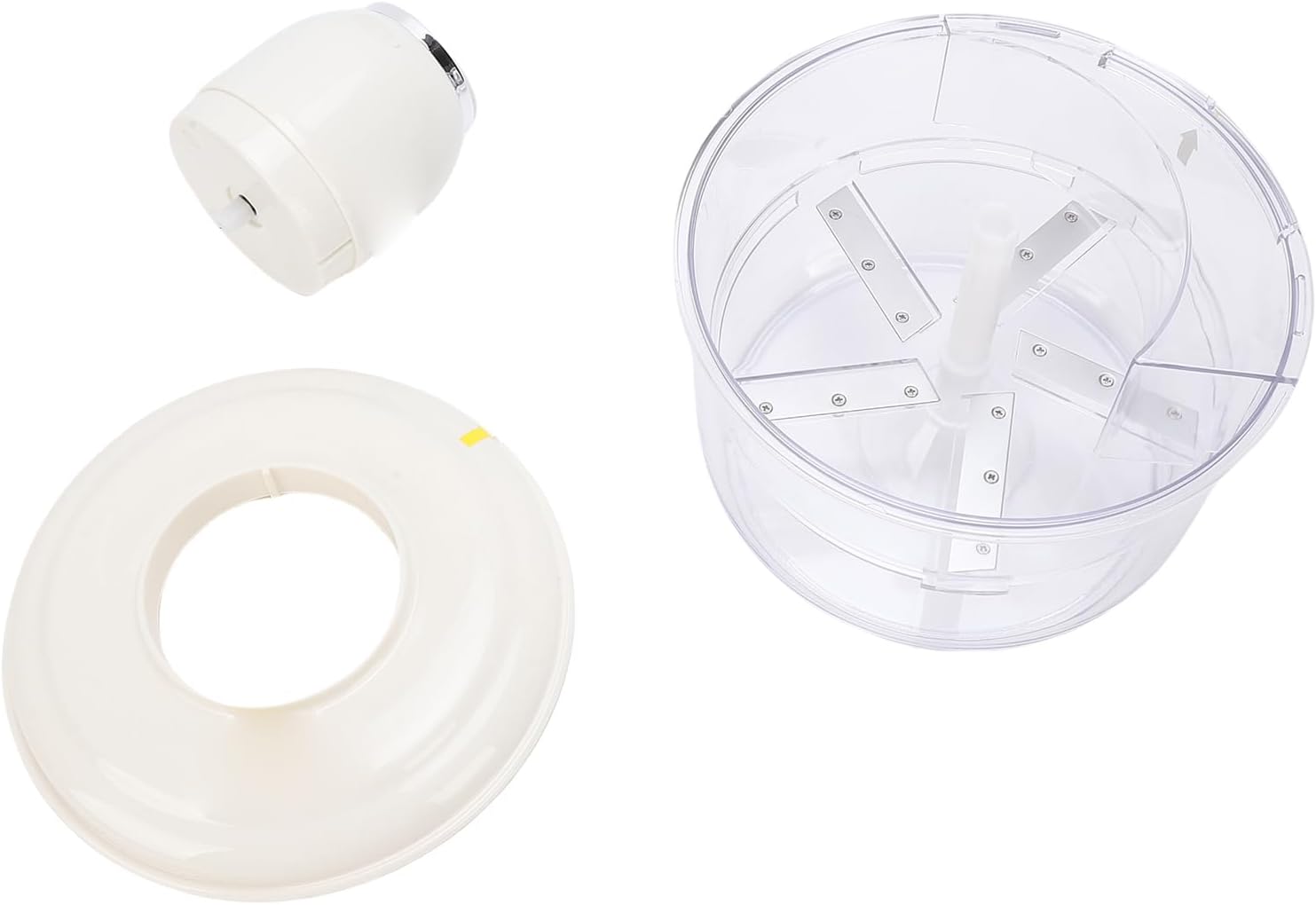 AUNMAS Automatic Cherry Tomato Peeler, 50W One Click Peel Efficient Multifunctional Electric Small Fruit Peeler for Green Grape, For Home, Restaurant, Commercial Use (White)