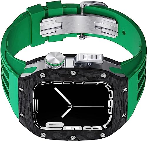 Boîtier de montre en fibre de carbone pour Apple Watch, le style sport au quotidien