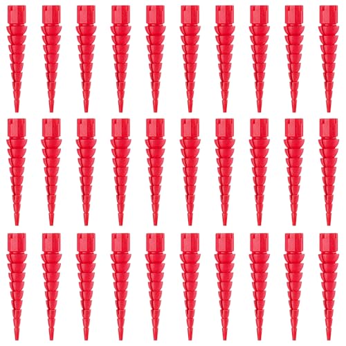 Gulfmew 30 Pcs Wood Anchor Red