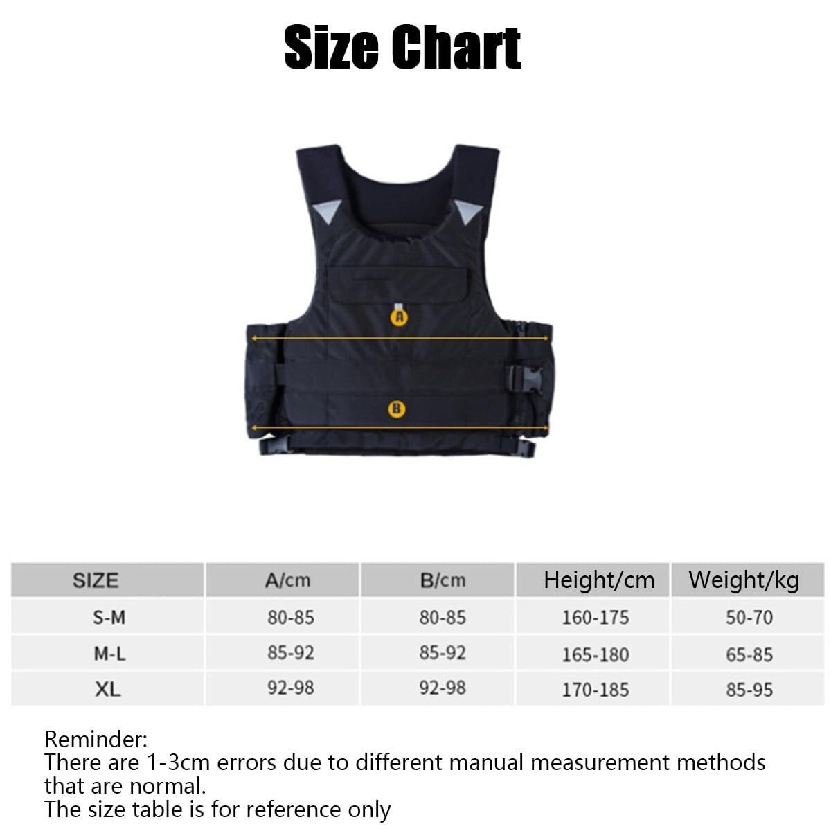 Veste de Surf Réglable en Néoprène for Kayak, Pêche, Sports Nautiques