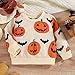 toddler boy halloween outfit Toddler Infant Baby Girls Boys Halloween Outfits Long Sleeve Pumpkin Sweatshirts Trendy Oversized Sweater Clothes for Kids Beige 12-18 Months