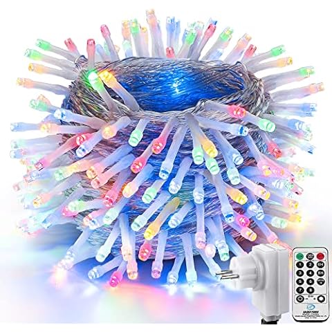 NEXVIN Luces de Arbol de Navidad Colores 20M Cover