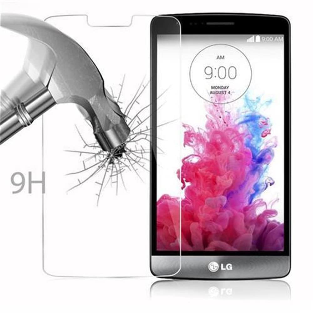 Cadorabo 3X Panzerglas Für LG V60 ThinQ - Gehärtetes Displayschutzglas 9H Härte (3 Stück, Ultra-dünn, Hüllenkompatibel)