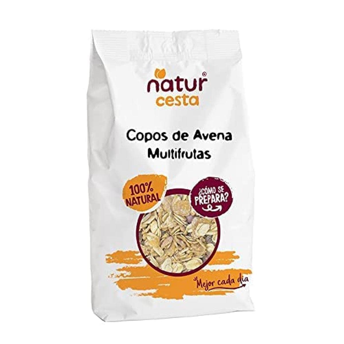Naturcesta Copos de Avena con Multifrutas, 1kg