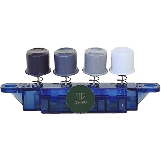 QemiQ Table Fan Four Way Press Button Piano Key Switch Suita