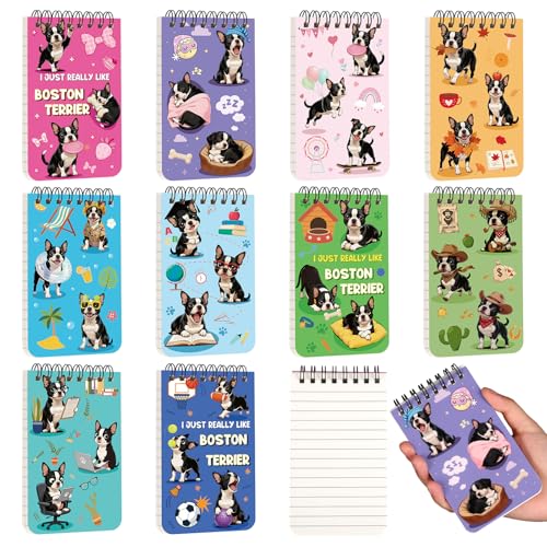 BESARME 10 Pcs Small Spiral Notebooks, 5x...