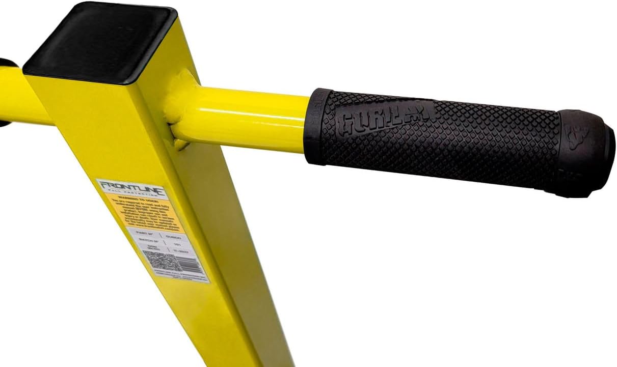 Frontline Fall Protection Guardrail Base Lifting Dolly (Yellow)