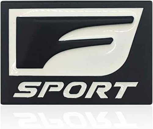 3D Metal F Sport Auto Emblem Body Trunk Lid Sticker Decal Badge