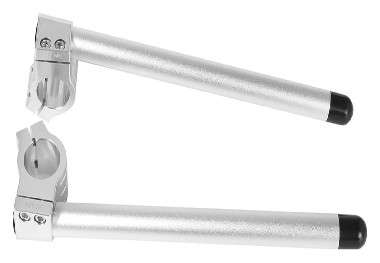 Alzas Manillar Motocicleta para Universal para H&Arley para Cromato Tubo De Horquilla Clip para Motocicleta Manillar CNC De 7/8" Manillar Aluminio con Elevación Normal 31-51 Mm(36mm)