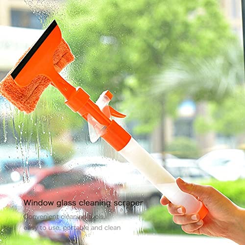 COSKIRA 3 in 1 Double Sided Window Squeegee Kit,Window Glass Cleaning Equipment,Telescopic Brush Window Cleaner Brushes with Spray Head & Extension Pole,for Kitchen Bathroom Living Room Tile Glass (B09NNSJ6C8) Amazon Price History, Amazon Price Tracker