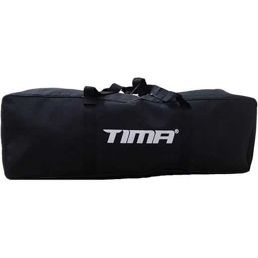 TIMA Cricket Kit Bag - Black