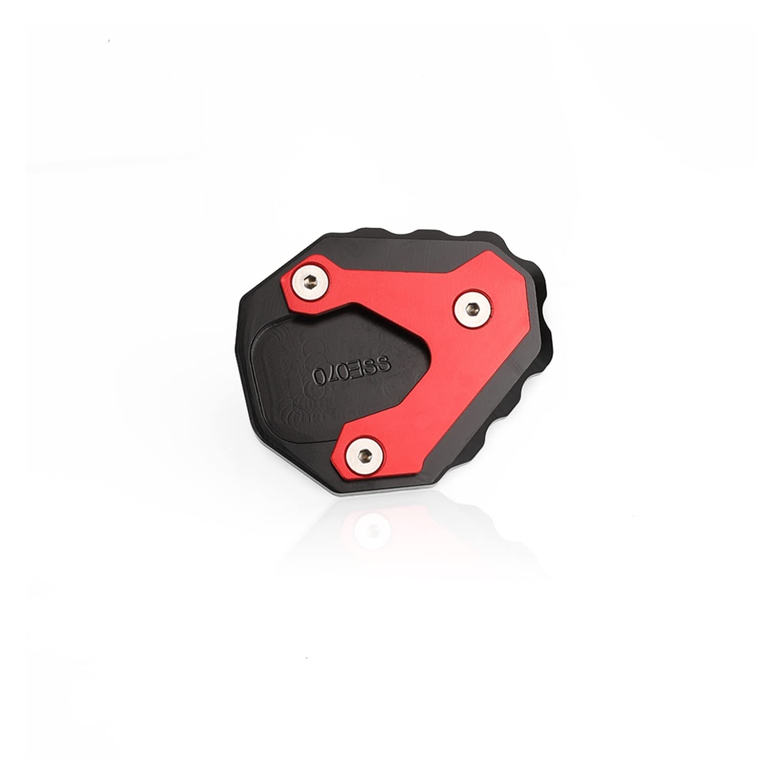 Piastra Allargatrice Per Cavalletto Laterale Moto - Per Honda CB400X (2021) E CB500X (2017-2021) – Colore Argento