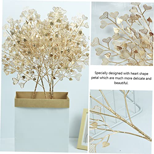 Ramo de pétalos en forma de corazón PRETYZOOM para decoración de bodas 8