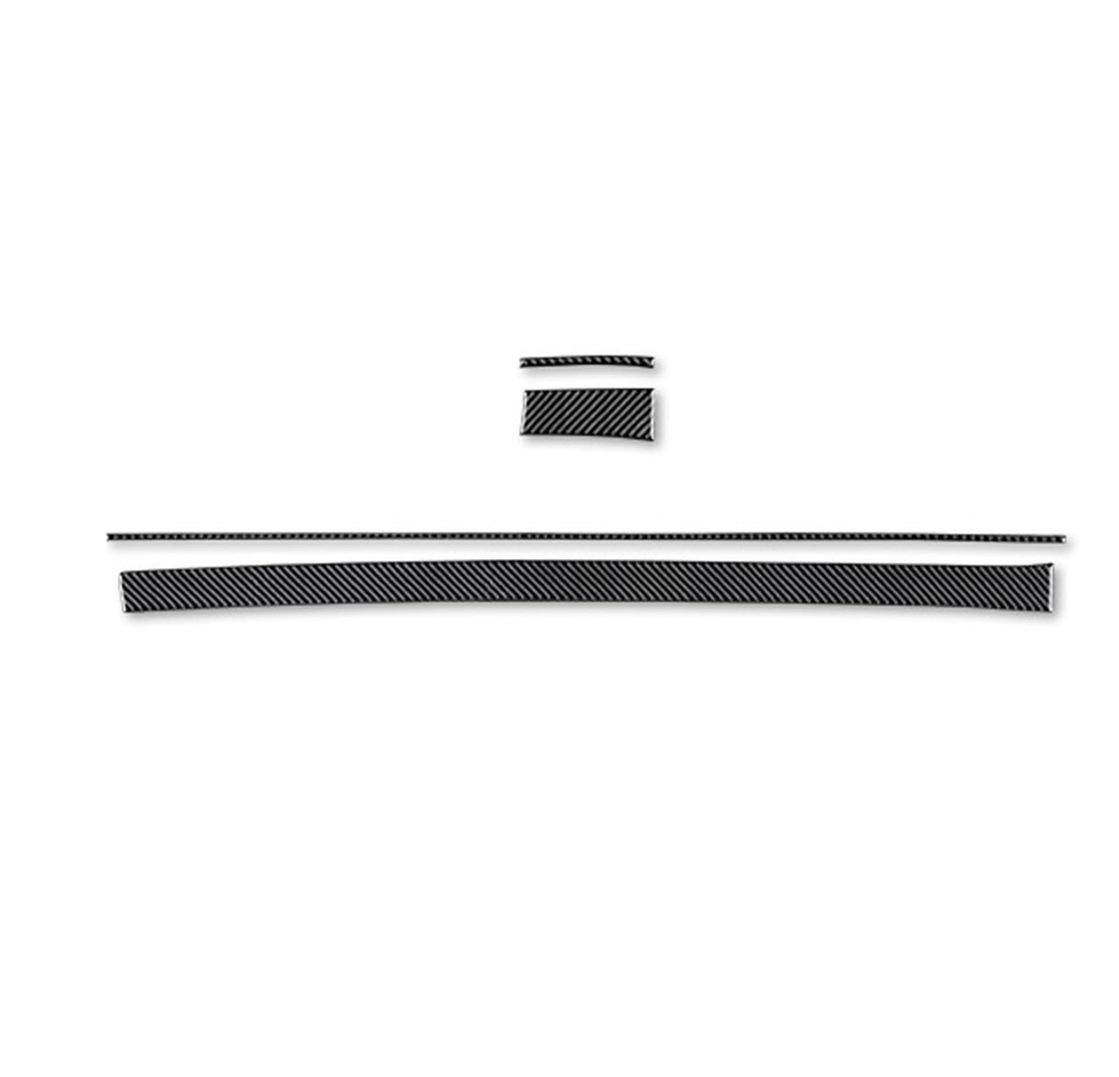 Car Trim Interior for Toyota for Camry 2018-2024 LHD RHD Car Ignition Start Button Frame Interior Trim Soft Carbon Fiber Interior Mouldings(Black Carbon)