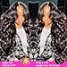 Xajwat 26 Inch Body Wave Lace Front Wigs Human Hair 180 Density 13x4 HD Transparent Lace Frontal Wigs Human Hair Pre Plucked with Baby Hair Glueless Wigs Human Hair for Black Women