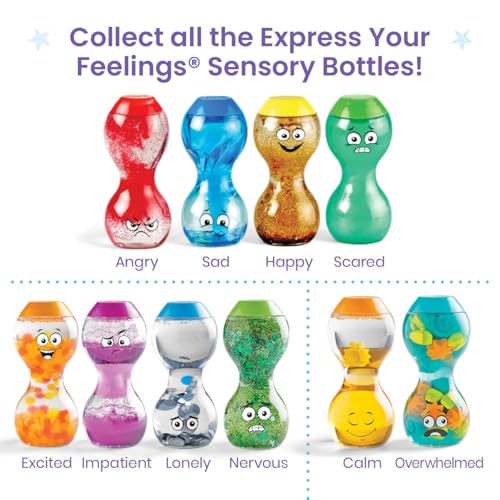 hand2mind Express Your Feelings Sensory Bottles-Primary Emotions - image 6