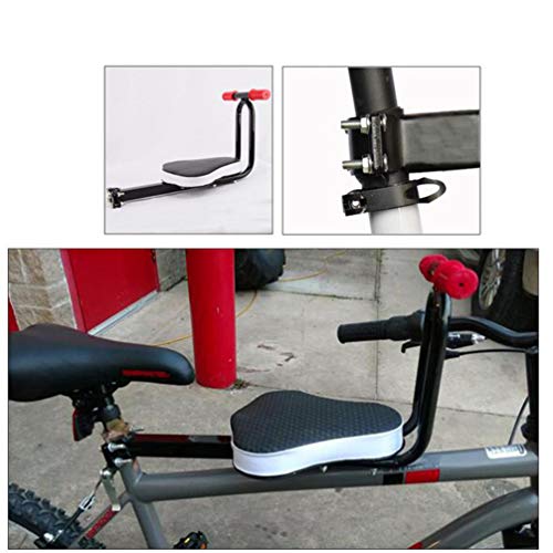 CLISPEED Assento de segurança para crianças, suporte frontal para carregar bebê, cadeirinha de bicic