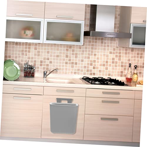 Caneca de basura colgante rectangular para cocina miniatura 5