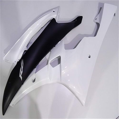 Miniatura 6 de MC Blanco Negro Carenado Ajuste Para Yamaha 2006 2007 YZF R6 YZF-R6 Molde de Inyección ABS Plásticos Nuevo Carrocería 06 07 M01