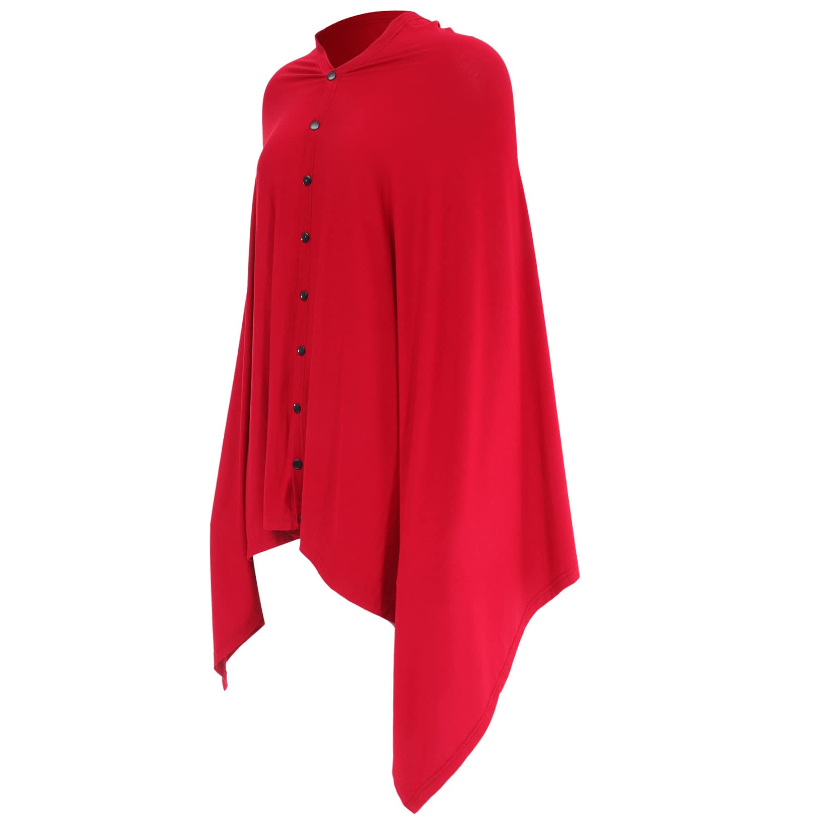 VANZACK Nursing Cover Poncho Multi Use Breastfeeding Shawl for Indoor Outdoor Activities All Protection and Accessories Solid