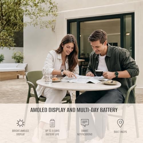 Garmin vivoactive 6, Health and Fitness GPS Smartwatch, AMOLED Display, Up to 11 Days of Battery, Jasper Green with Silicone Band, 010-02985-02 - Bundle w/Deco Essentials 2-Year CPS Plan - image 2