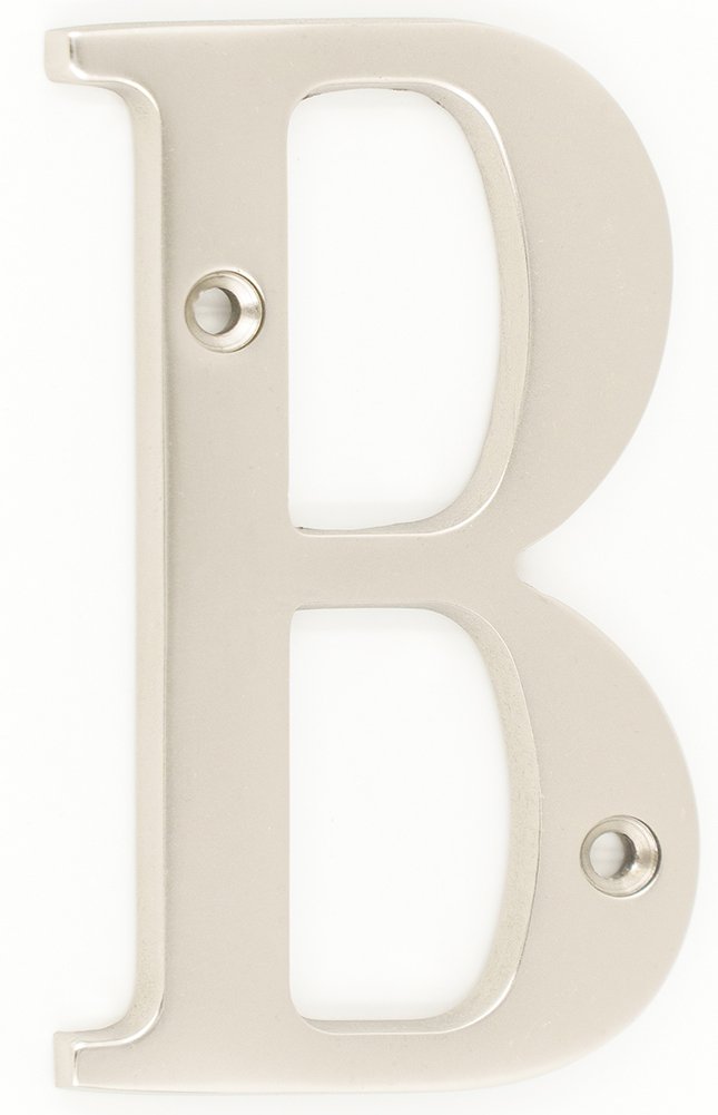 Lettre B de maison 10,2 cm en laiton pour sublimer votre décoration extérieure