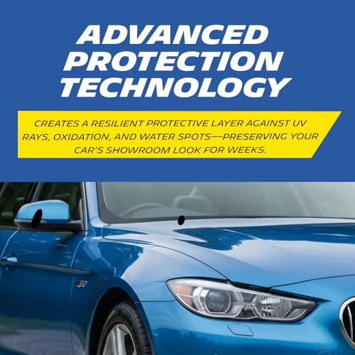 Image of MICHELIN Liquid Wax Polish 500ml Deep Gloss Shine & Paint Protection From UV | Hydrophobic Formula Repels Water & Dirt | Easy Application & Long-Lasting Finish Safe on Clear Coat & All Paint Types