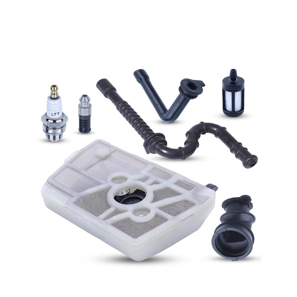Kit de bujías de línea de Aire, Combustible y Aceite for Motosierra 028AV, 024, 026, MS240, 1121, 120 y 1625