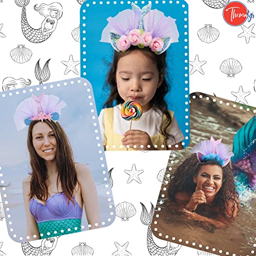 Thematys Accessori per Capelli Sirena | Cerchietto...
